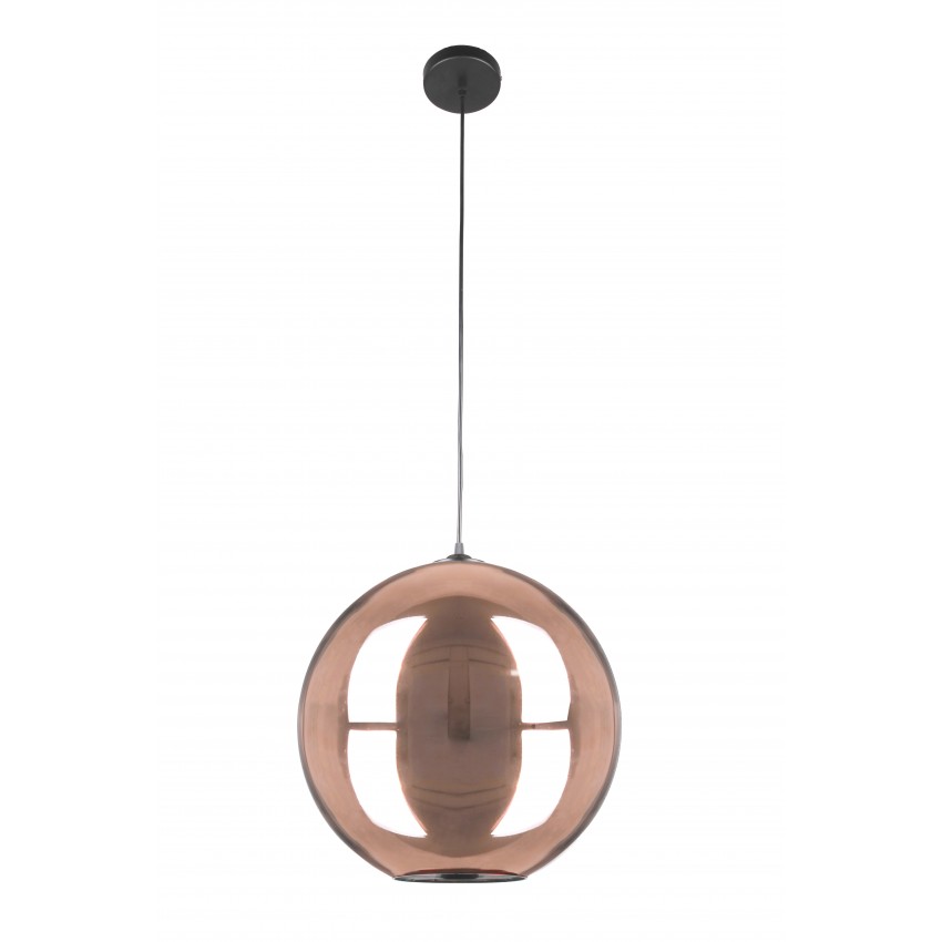 Copper Mirror Ball Pendant Light Extra Large Whoselamp