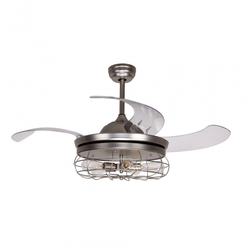 42 inch ceiling fan with remote 42 inch industrial caged ceiling fan with light and remote fandelier retractable blades satin nickel 42 inch ceiling fan with remote 42 inch industrial caged ceiling fan with light and remote fandelier retractable blades satin nickel