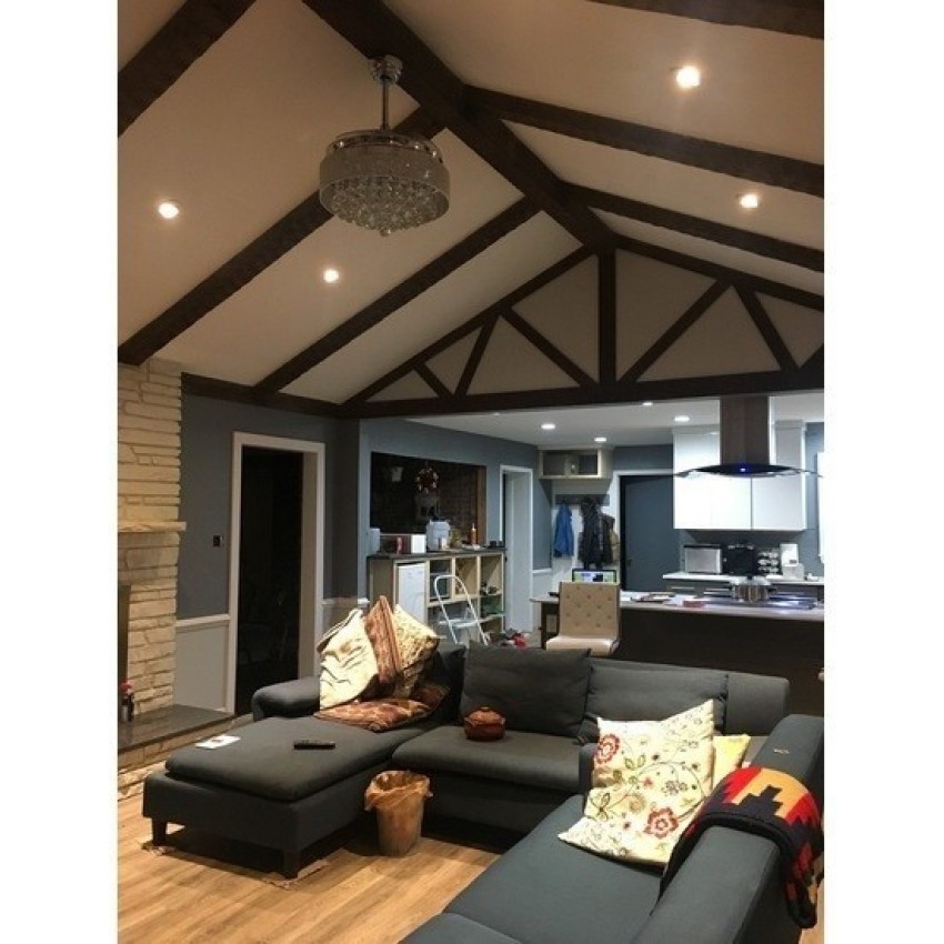 Quaint Led Ceiling Fan With Foldable Blades Chrome And Rosewood Modern Chrome Crystal Led Ceiling Fan Folding Blades Ideas