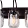 Benefield Mason Jar 5-Light Vanity Light